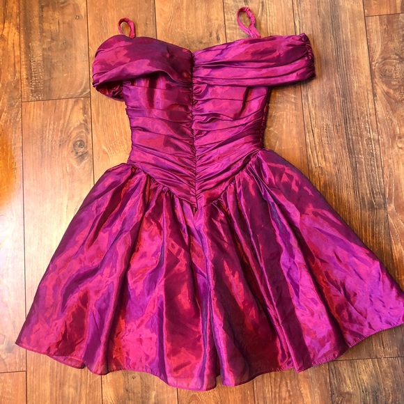 Vintage Dresses | 80s Prom Dress Made In The Usa | Poshma