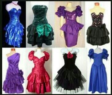 Late 80s to early 90s prom dresses. G;) | 80s prom dress, 80s .