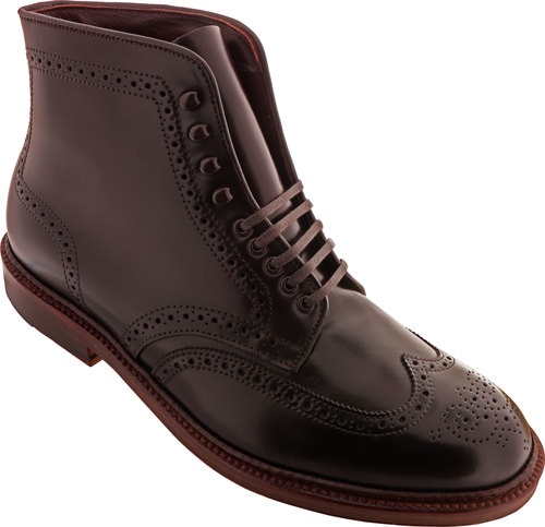 Alden Shoes Men's Wing Tip Boot Antique Edge D8804H Color 8 - The .