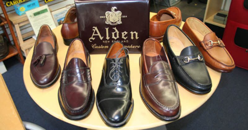 Alden Dress Shoes at Carman's Shoe Repair, Chestnut Hi