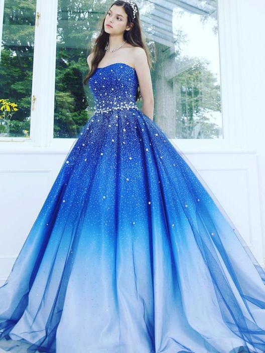 Beautiful Prom Dresses Sweetheart Sweep/Brush Train Ball Gown Prom .