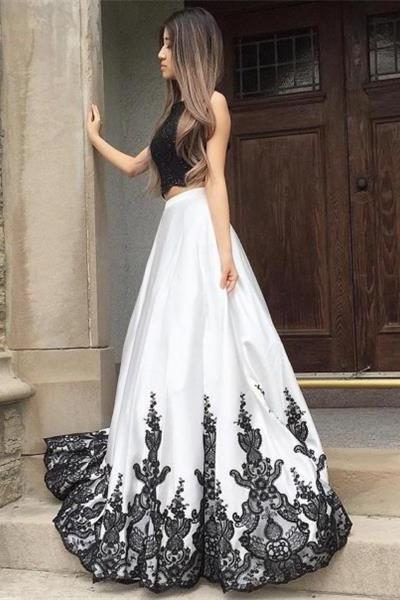 Black And White Prom Dresses – mutluhanimlar.com in 2020 | Two .