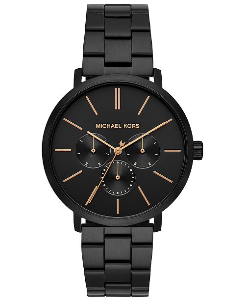 Michael Kors Men's Blake Black Stainless Steel Bracelet Watch 42mm .