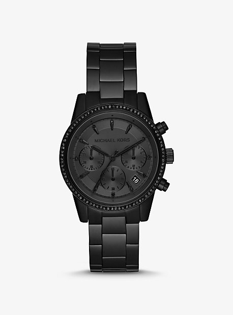 Ritz Black-tone Watch | Michael Ko