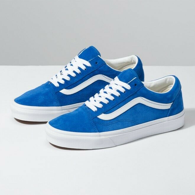 VANS Pig Suede Old Skool Blue Shoes Sneakers VN0A4BV5V781 | eB