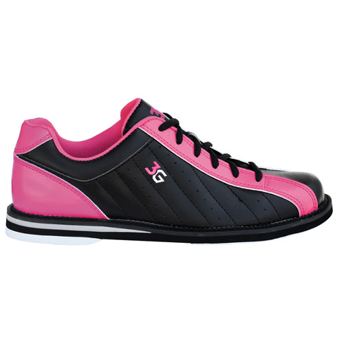 3G Kicks Black Pink Left or Right Hand Bowling Shoes + FREE .