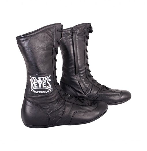 Leather High Top Boxing Shoes - BOXING SHOP | CLETO REY