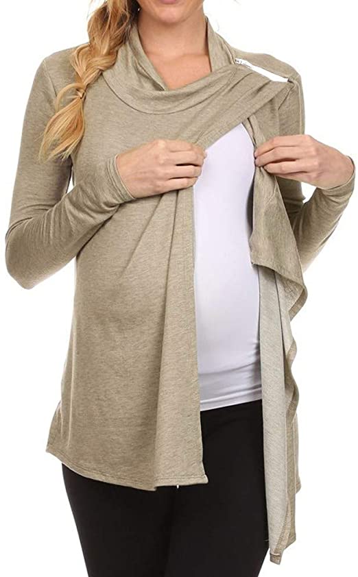 Womens Nursing Clothes, Fashion Breastfeeding Double Layered .