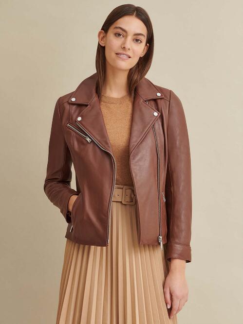 Women's Genuine Leather Jackets & Coats - Wilsons Leath