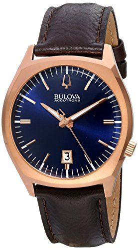 Men's Wrist Watches - Bulova Accutron II Blue Dial Stainless Steel .