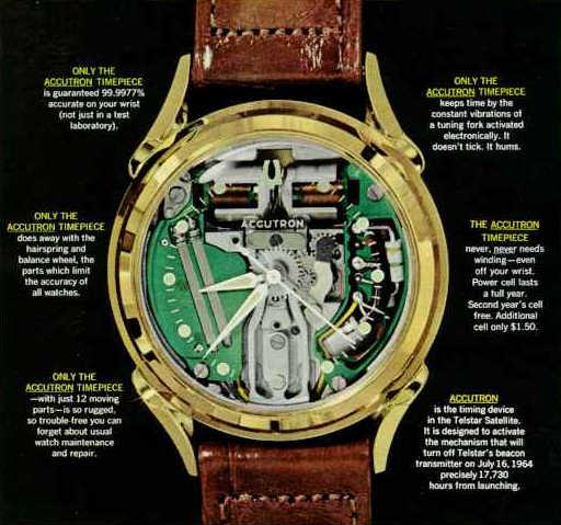 Historical Bulova Accutron Spaceview Electonic Watch Is Futuristic .