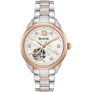 Amazon.com: Bulova Women's Automatic-self-Wind Watch with .