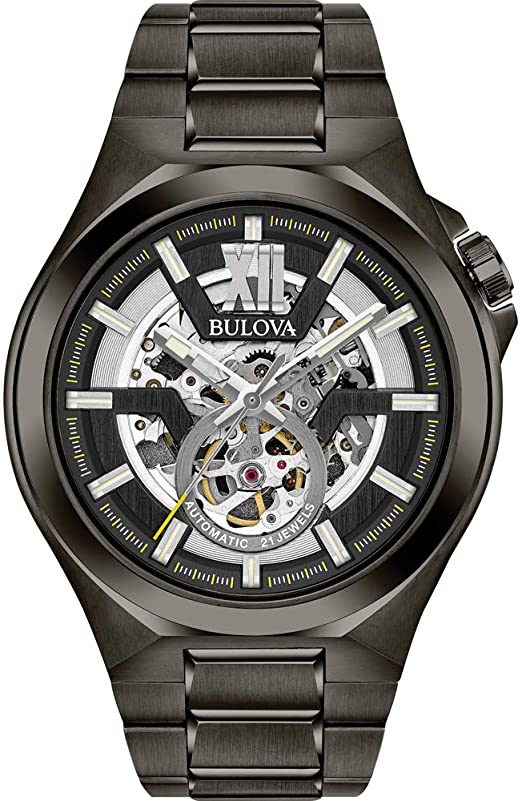 Amazon.com: Bulova Men's Automatic-self-Wind Watch with Stainless .