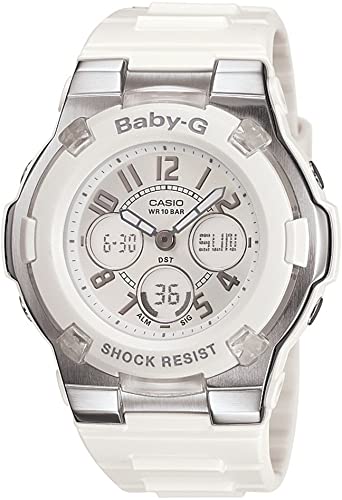 Amazon.com: Casio Women's BGA110-7B Baby-G Shock-Resistant White .