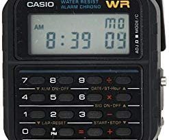 Amazon.com: Casio Men's Vintage CA53W-1 Calculator Watch: Casio .