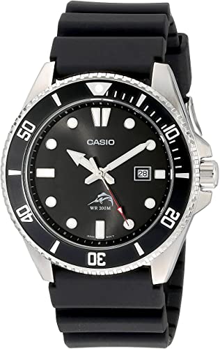 Amazon.com: Casio Men's MDV106-1AV 200M Duro Analog Watch, Black .