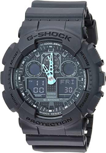 Amazon.com: Casio Men's G-Shock Analog-Digital Watch GA-100C-8ACR .