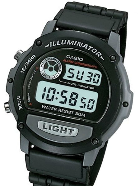 Casio Sport Illuminator Watch with Alarm and Stopwatch #W-87H-