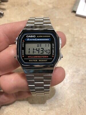 Retro Casio Illuminator Electro Alarm Chrono Digital Watch | eB