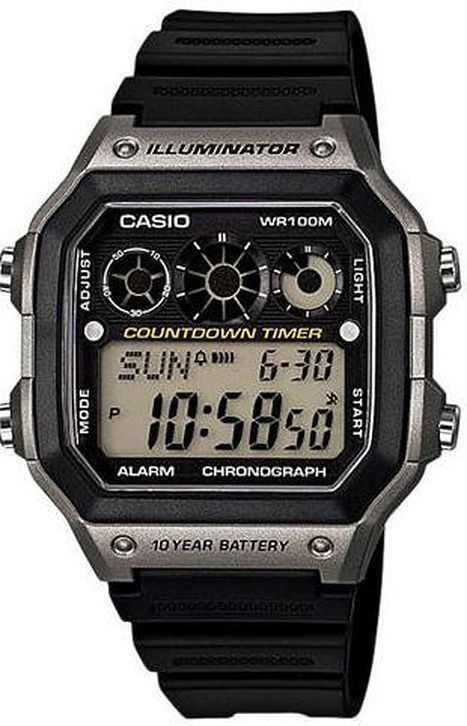 Men's Casio Illuminator Digital Sport Watch AE1300WH-8