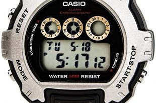 Amazon.com: Casio Illuminator Sports Digital Chrono Watch W214H .