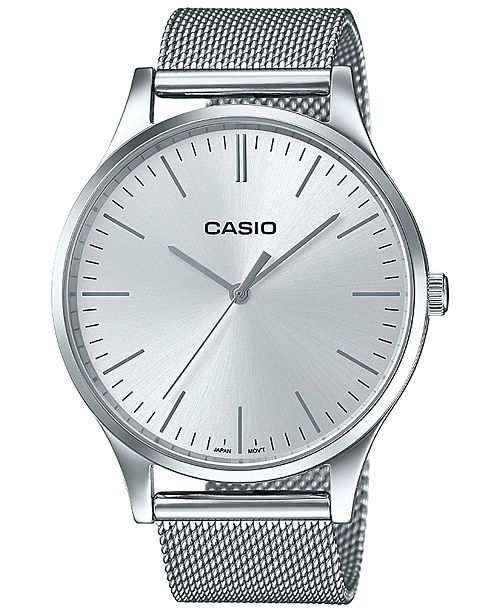 Casio Women's Stainless Steel Mesh Bracelet Watch 38mm .