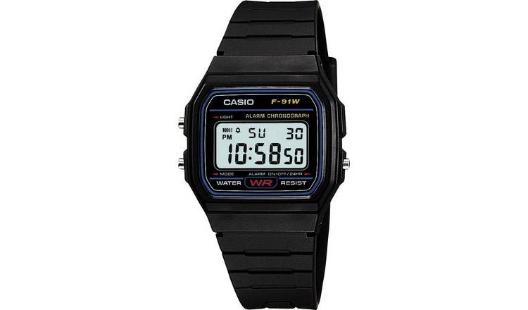 Buy Casio Men's Black Resin Strap Watch | Men's watches | Arg