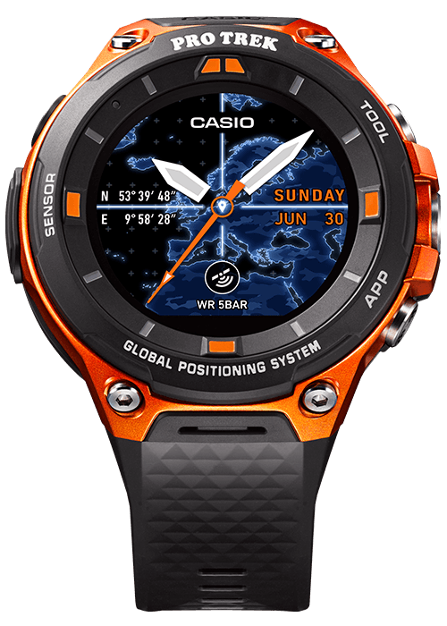 Products | PRO TREK Smart WSD-F20 | Smart Outdoor Watch | CAS