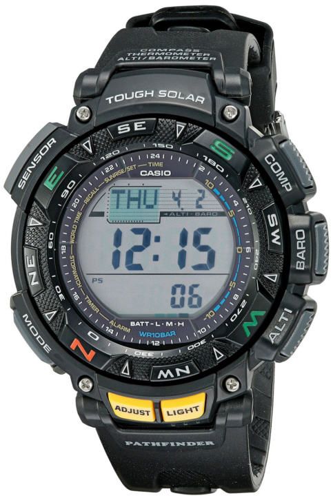 Casio Pro Trek Solar Compass Altimeter Watch PAG240-1 PRG-240
