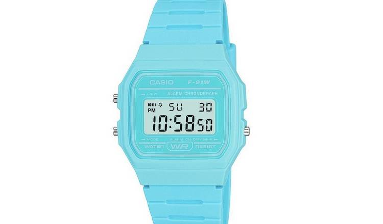 Buy Casio Retro Blue Resin Strap Watch | Men's watches | Arg