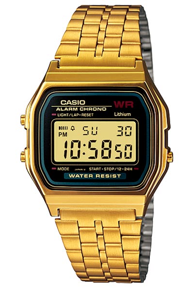 Casio Unisex''s Standard Digital Square Watch # A159WGEA-1 .