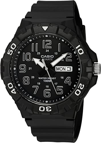 Amazon.com: Casio Men's Classic Quartz Watch with Resin Strap .