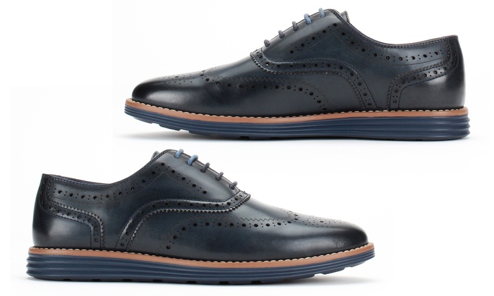 Up To 66% Off on Men's Wingtip Oxford Shoes | Groupon Goo