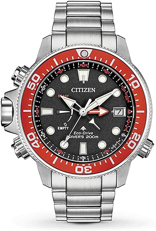 Amazon.com: Citizen Watches BN2039-59E Aqualand Silver Tone One .