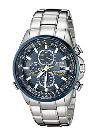 Citizen Men's AT8020-54L Blue Angels Stainless Steel Eco-Drive .