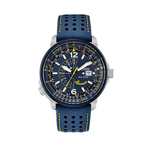 Citizen Eco-Drive Blue Angels Stainless Steel Perpetual Calendar .