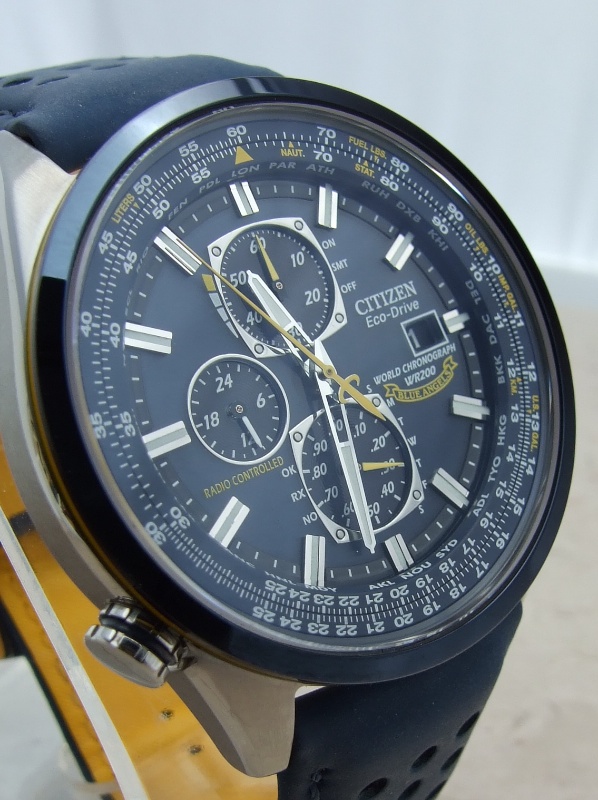 Citizen Blue Angels World Chronograph A-T Review | aBlogtoWat