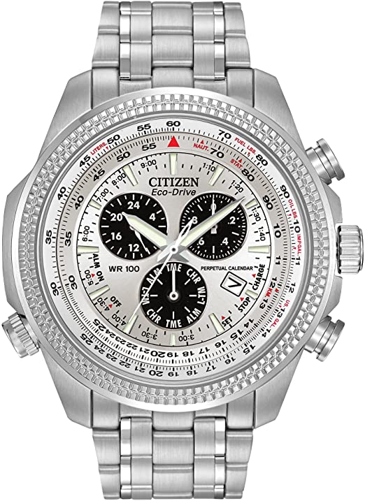 Amazon.com: Citizen Men's Eco-Drive Chronograph Watch with .