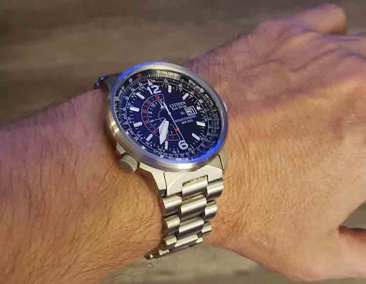 Men's Eco-Drive Promaster Nighthawk Dual Time Watch Review - Help .