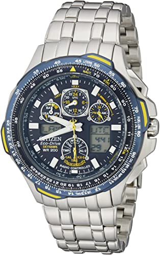 Amazon.com: Citizen Men's JY0040-59L Blue/black Angels Skyhawk A-T .