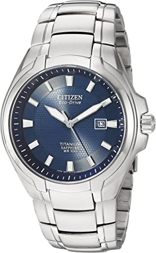 Amazon.com: Citizen Men's Eco-Drive Titanium Watch with Date .