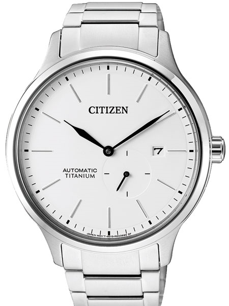 Citizen Automatic Titanium Watch with Titanium Bracelet #NJ0090-8