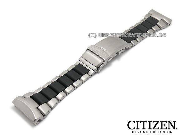 Replacement watch strap CITIZEN JV0051-60E 26mm titanium .