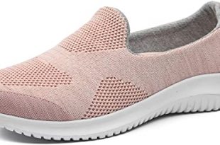 Amazon.com | Women's Slip-On Shoes Casual Mesh Walking Sneakers .