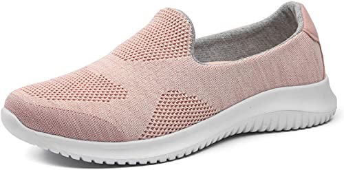 Amazon.com | Women's Slip-On Shoes Casual Mesh Walking Sneakers .