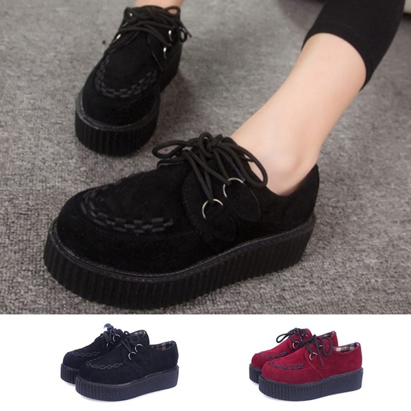 Creepers platform shoes zapatos mujer 2016 new fashion creepers .