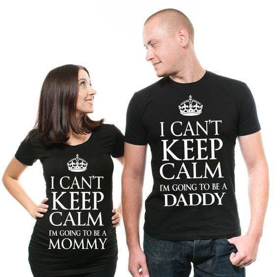 Cute maternity shirts Couples T-shirts pregnant shirts for | Et