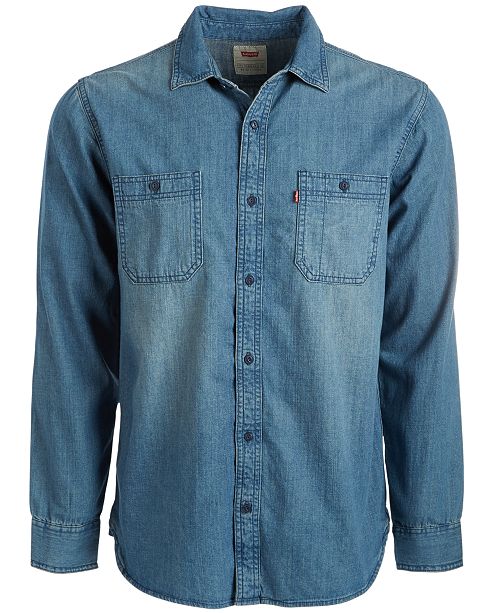 Levi's Men's Marsdon Denim Shirt & Reviews - Casual Button-Down .