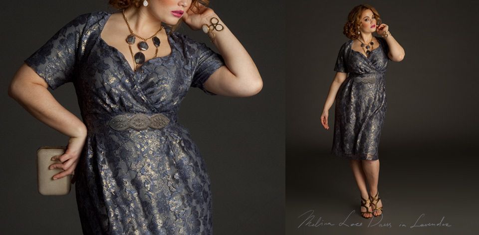 Preview of the Melina Lace Dress in Lavendar. www.igigi.com .