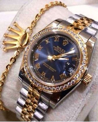 BlackandGold Men's Rolex Luxury Watch @PharaohsLegacy and Rolex's .